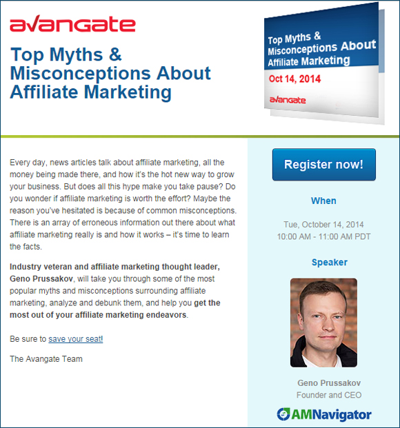 Avangate 2014 Webinar